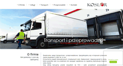 Desktop Screenshot of kosler.pl